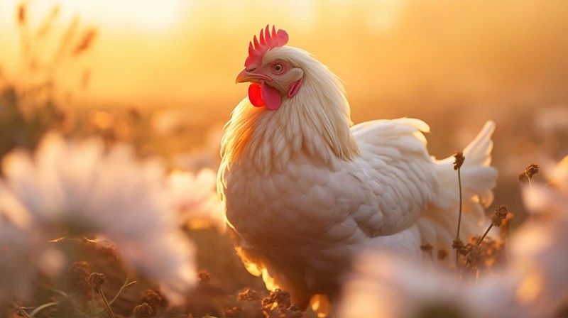 close-up-beautiful-chicken